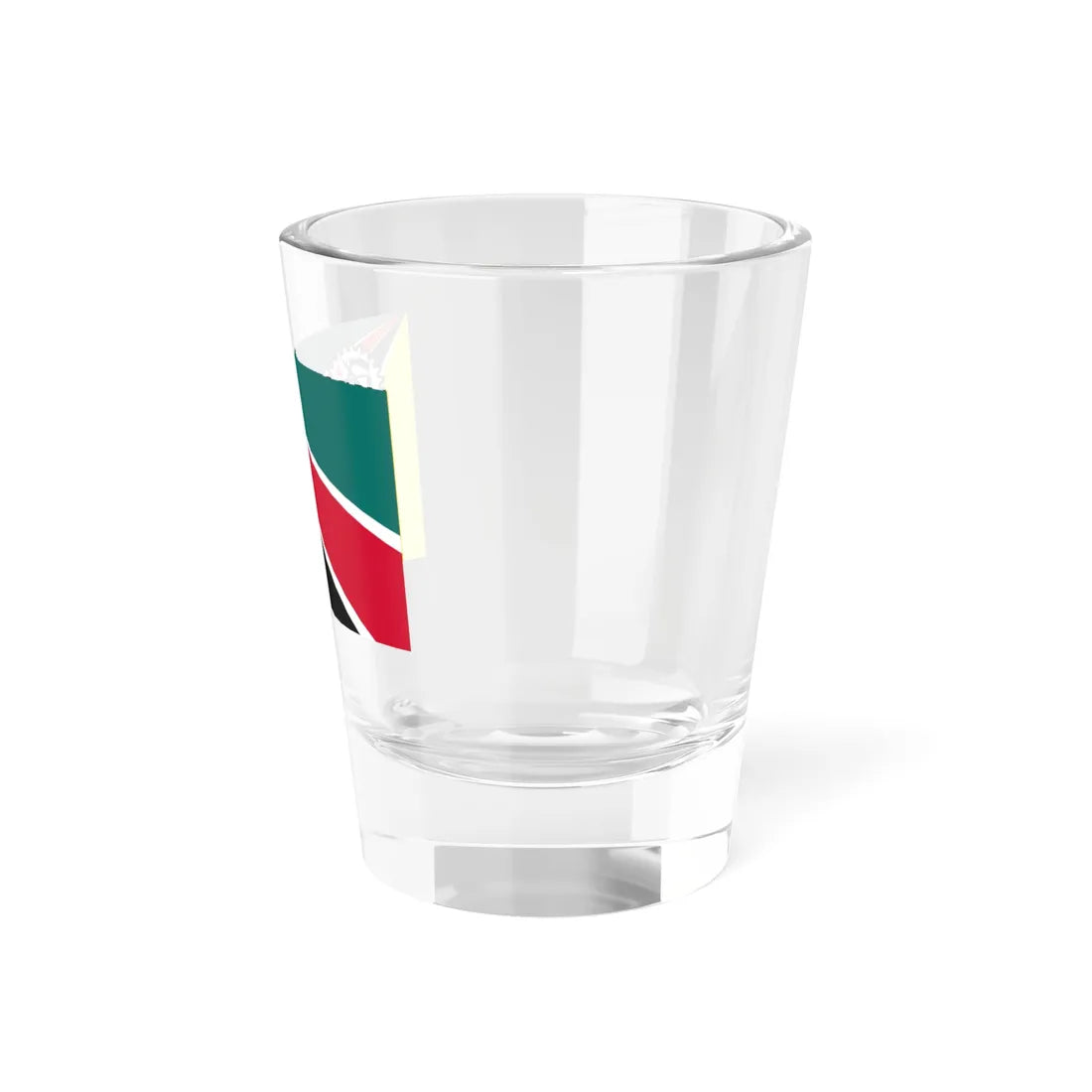 Flag of Mozambique 1975-1983 (Mozambique) Shot Glass 1.5oz - Go Mug Yourself