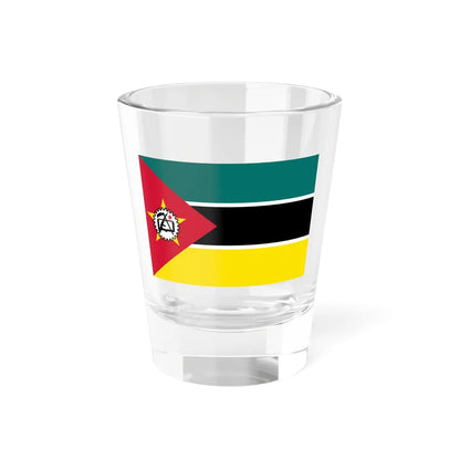 Flag of Mozambique 1983 (Mozambique) Shot Glass 1.5oz 1.5oz - Go Mug Yourself