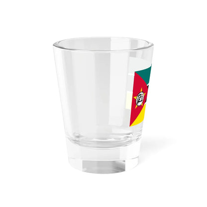 Flag of Mozambique 1983 (Mozambique) Shot Glass 1.5oz - Go Mug Yourself