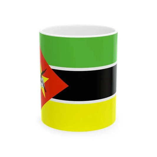 Flag of Mozambique WFB 2000 (Mozambique) White Coffee Mug 11oz - Go Mug Yourself