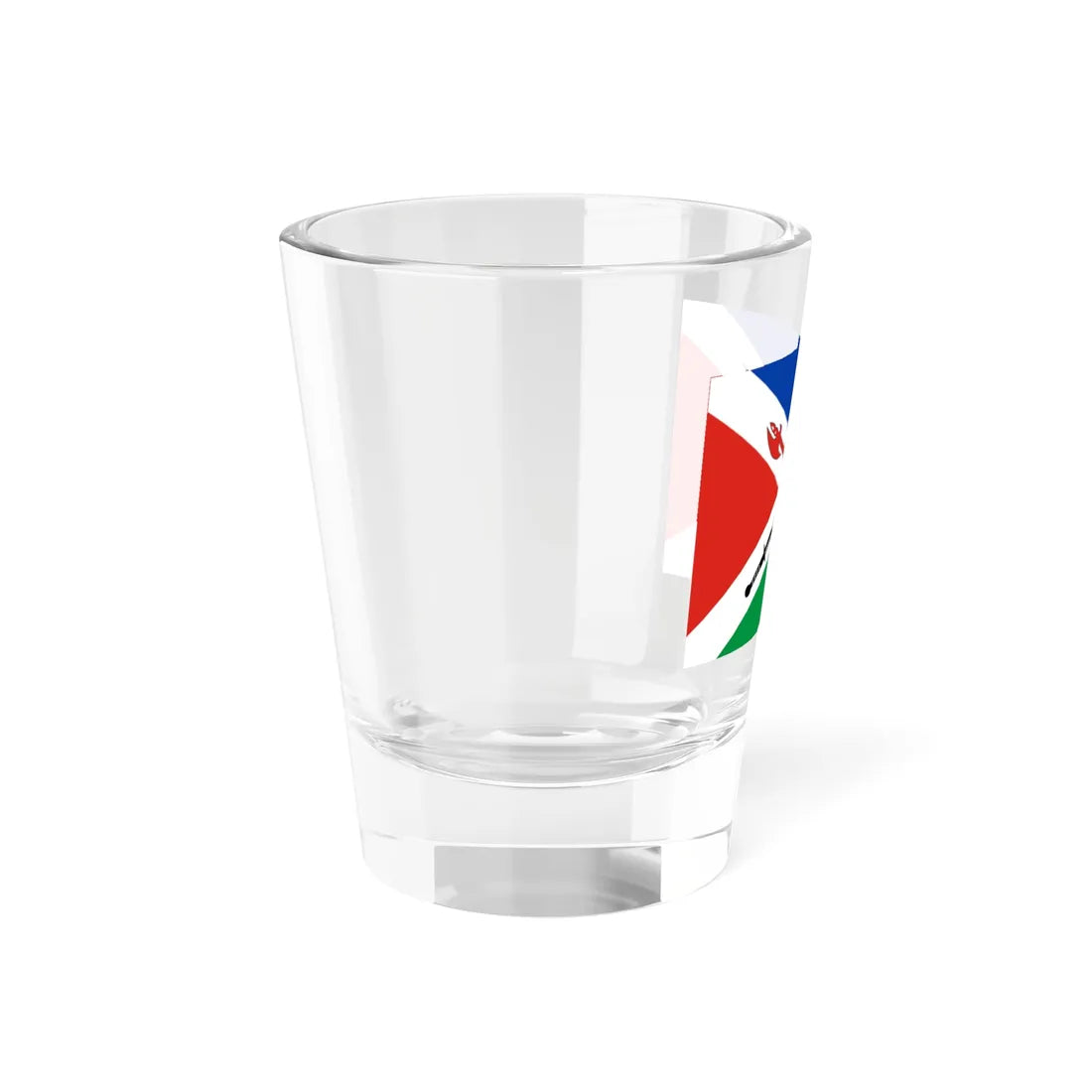 Flag of Mozhaysky Moscow (Russia) Shot Glass 1.5oz - Go Mug Yourself