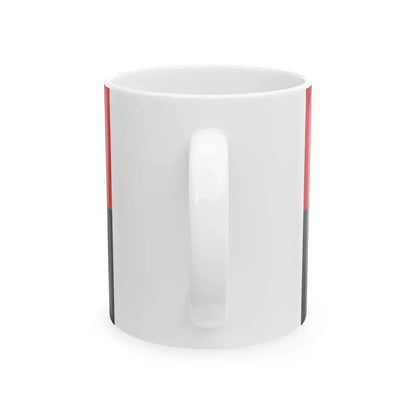 Flag of MPLA (Angola) White Coffee Mug - Go Mug Yourself