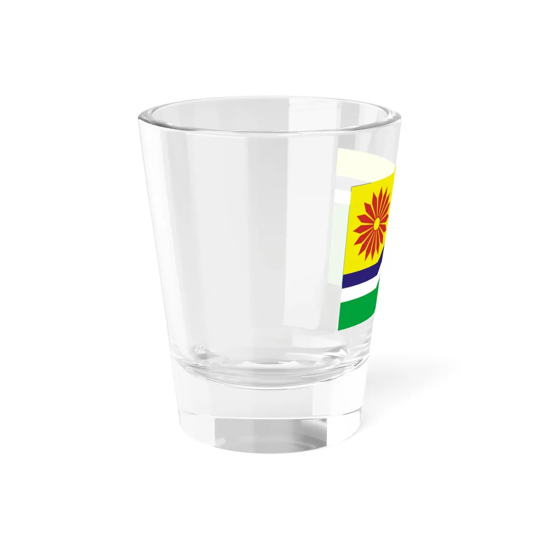 Flag of Mpumalanga Province (South Africa) Shot Glass 1.5oz - Go Mug Yourself