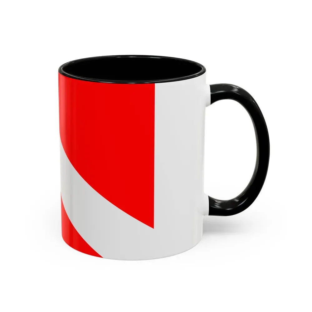 Flag of Mqabba Malta - Accent Coffee Mug - Go Mug Yourself