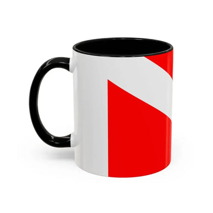Flag of Mqabba Malta - Accent Coffee Mug - Go Mug Yourself