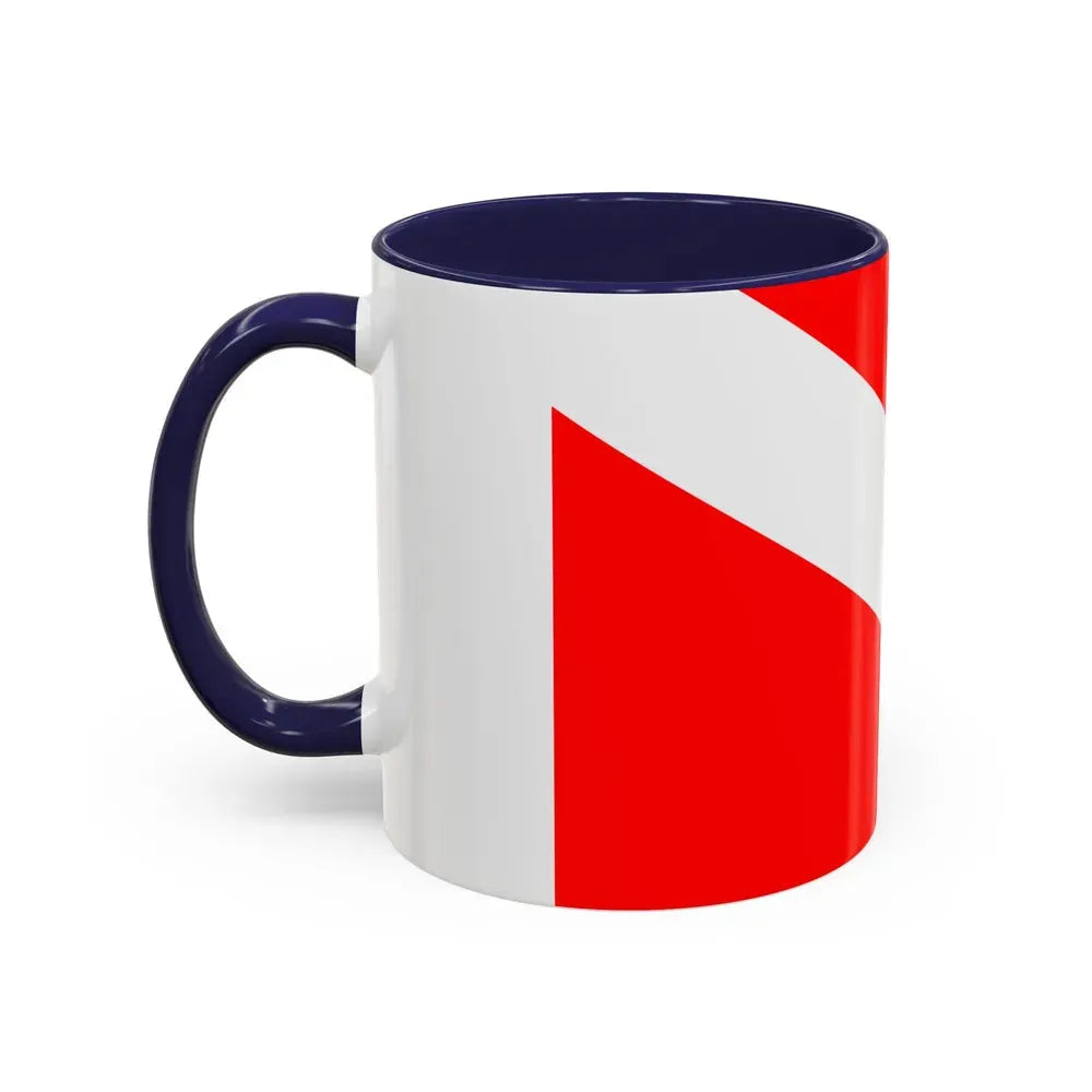Flag of Mqabba Malta - Accent Coffee Mug - Go Mug Yourself