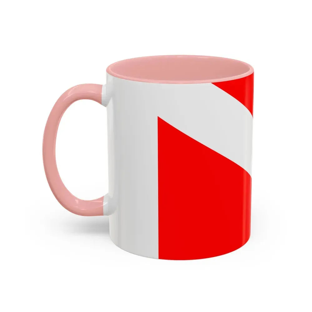 Flag of Mqabba Malta - Accent Coffee Mug - Go Mug Yourself