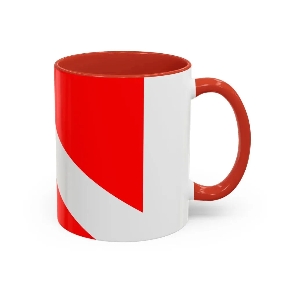 Flag of Mqabba Malta - Accent Coffee Mug - Go Mug Yourself