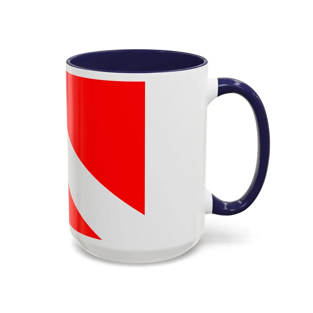Flag of Mqabba Malta - Accent Coffee Mug - Go Mug Yourself