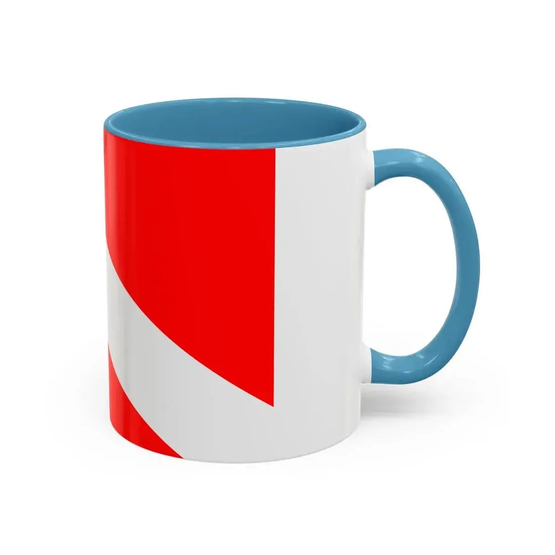 Flag of Mqabba Malta - Accent Coffee Mug - Go Mug Yourself