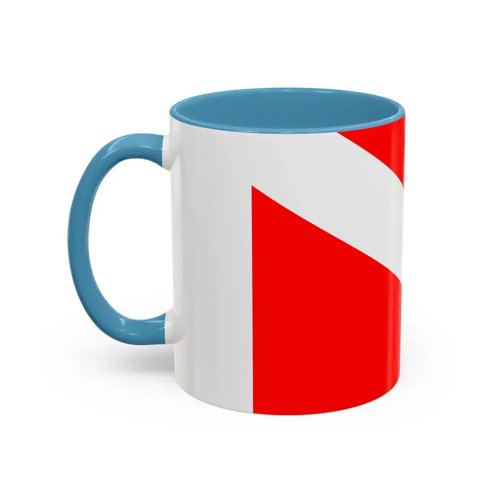 Flag of Mqabba Malta - Accent Coffee Mug - Go Mug Yourself