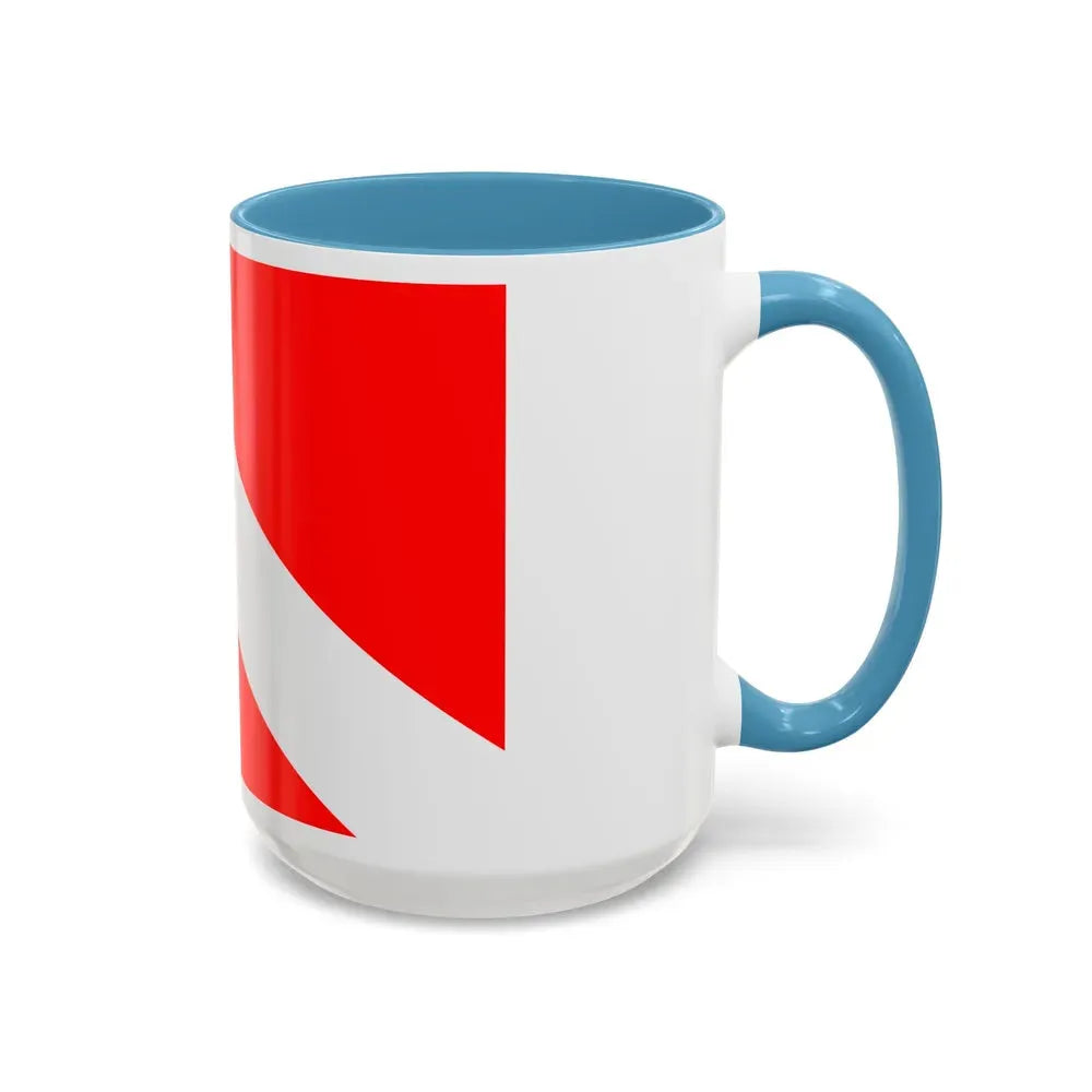 Flag of Mqabba Malta - Accent Coffee Mug - Go Mug Yourself
