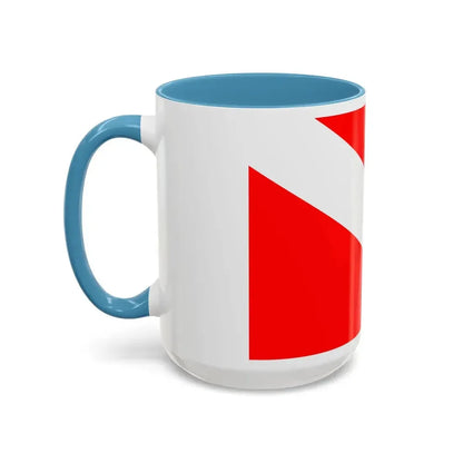 Flag of Mqabba Malta - Accent Coffee Mug - Go Mug Yourself