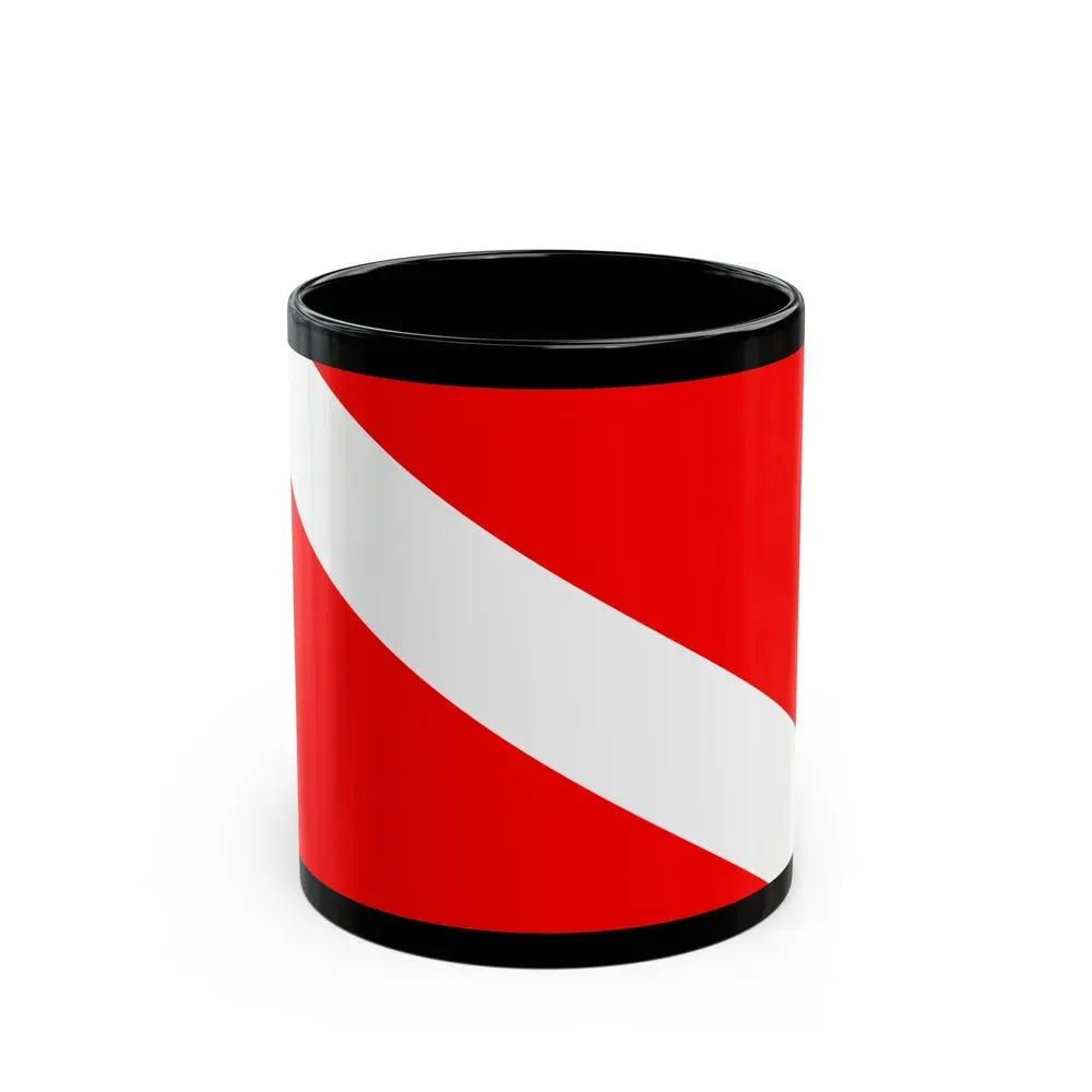 Flag of Mqabba Malta - Black Coffee Mug 11oz - Go Mug Yourself