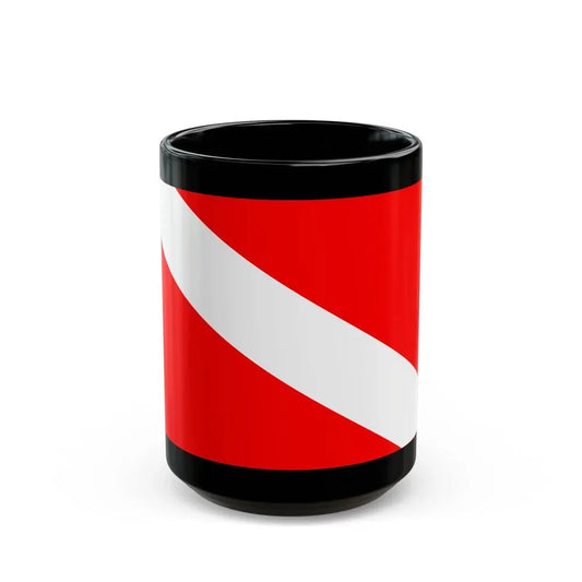 Flag of Mqabba Malta - Black Coffee Mug 15oz - Go Mug Yourself