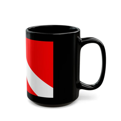 Flag of Mqabba Malta - Black Coffee Mug-Go Mug Yourself