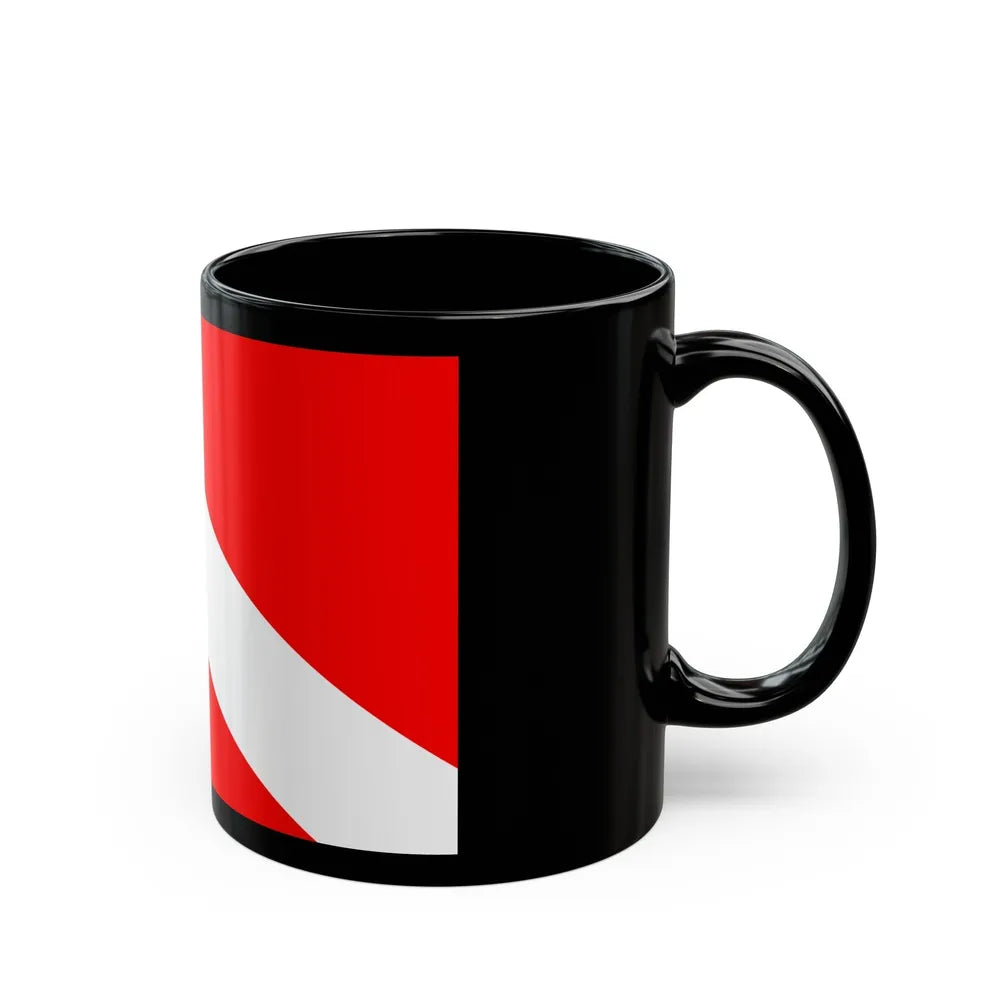 Flag of Mqabba Malta - Black Coffee Mug-Go Mug Yourself