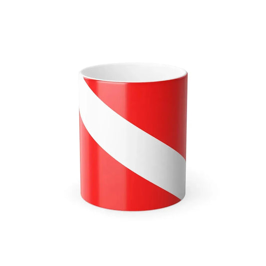 Flag of Mqabba Malta - Color Changing Coffee Mug 11oz - Go Mug Yourself