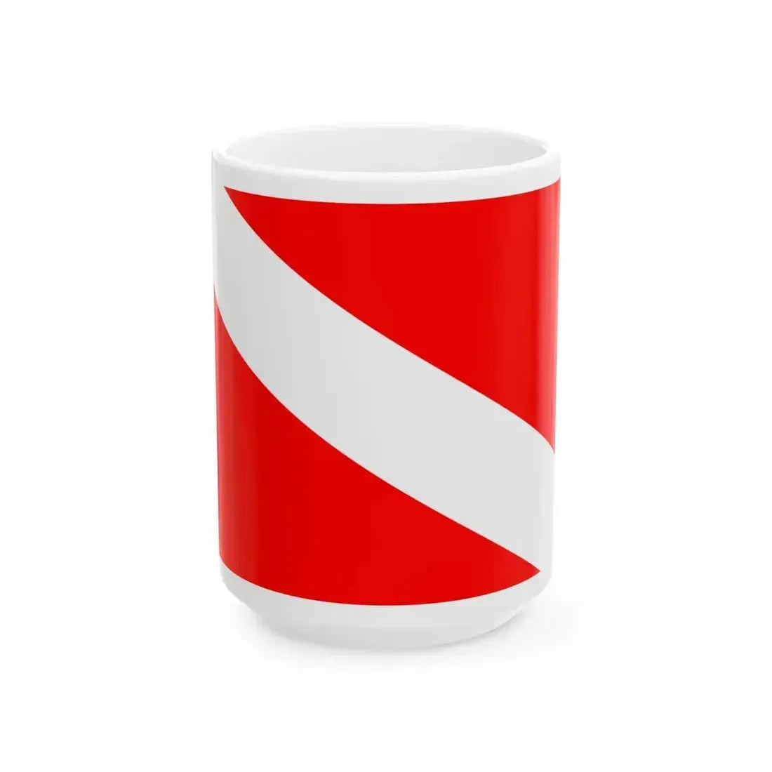 Flag of Mqabba (Malta) White Coffee Mug 15oz - Go Mug Yourself