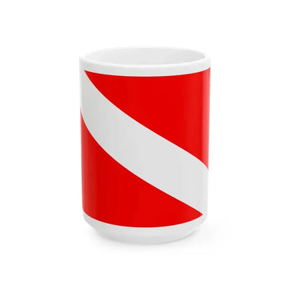 Flag of Mqabba (Malta) White Coffee Mug 15oz - Go Mug Yourself