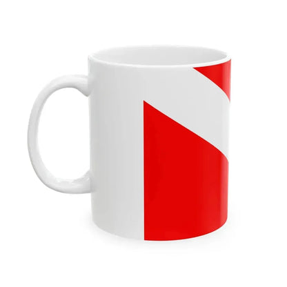 Flag of Mqabba Malta - White Coffee Mug - Go Mug Yourself