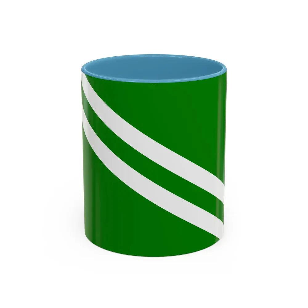 Flag of Msida Malta - Accent Coffee Mug 11oz Light Blue - Go Mug Yourself