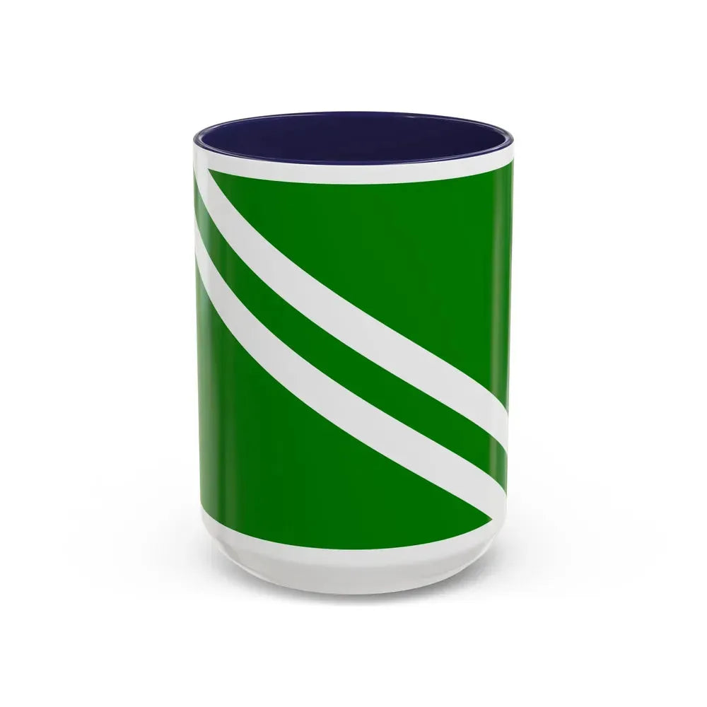 Flag of Msida Malta - Accent Coffee Mug 15oz Navy - Go Mug Yourself