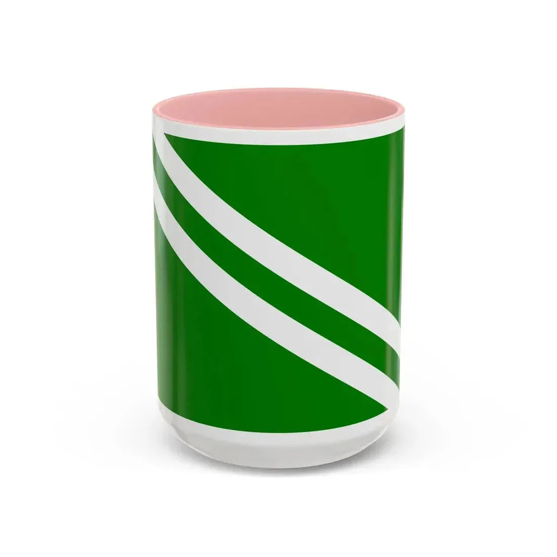 Flag of Msida Malta - Accent Coffee Mug 15oz Pink - Go Mug Yourself