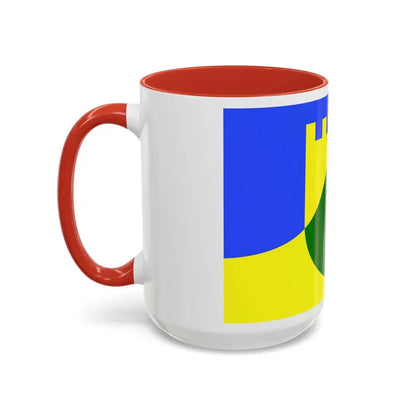 Flag of Mtarfa Malta - Accent Coffee Mug - Go Mug Yourself