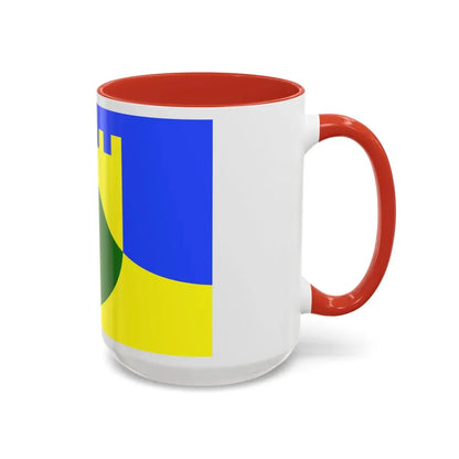 Flag of Mtarfa Malta - Accent Coffee Mug - Go Mug Yourself