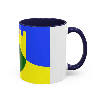 Flag of Mtarfa Malta - Accent Coffee Mug - Go Mug Yourself