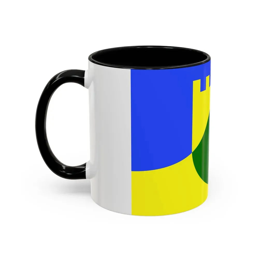 Flag of Mtarfa Malta - Accent Coffee Mug - Go Mug Yourself