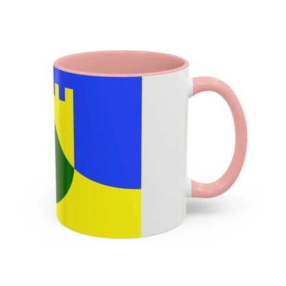 Flag of Mtarfa Malta - Accent Coffee Mug - Go Mug Yourself
