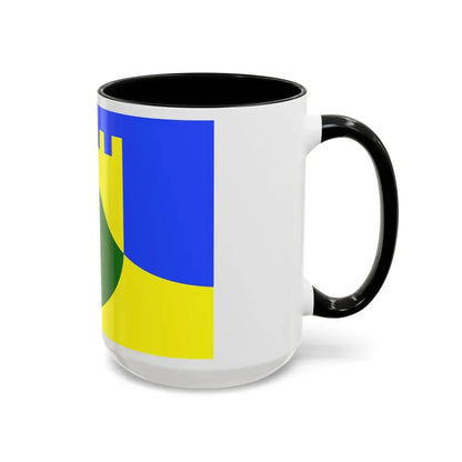 Flag of Mtarfa Malta - Accent Coffee Mug - Go Mug Yourself