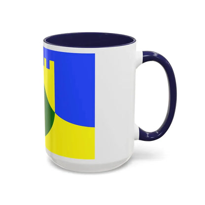 Flag of Mtarfa Malta - Accent Coffee Mug - Go Mug Yourself
