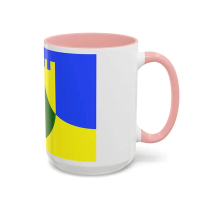 Flag of Mtarfa Malta - Accent Coffee Mug - Go Mug Yourself