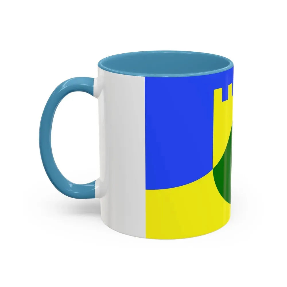 Flag of Mtarfa Malta - Accent Coffee Mug - Go Mug Yourself