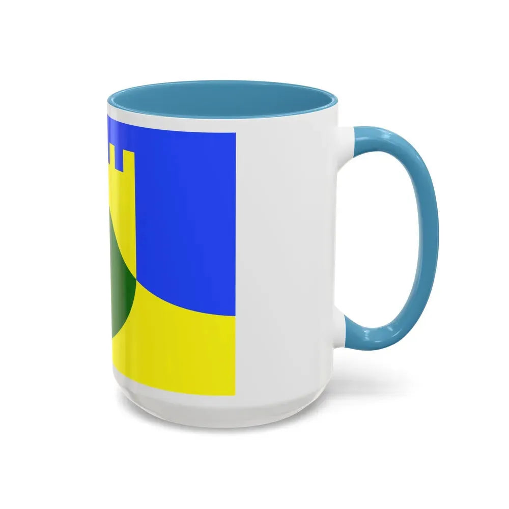 Flag of Mtarfa Malta - Accent Coffee Mug - Go Mug Yourself