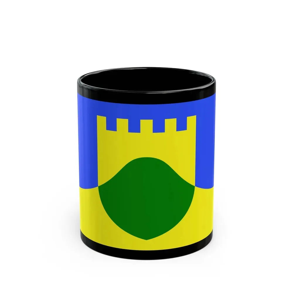 Flag of Mtarfa Malta - Black Coffee Mug 11oz - Go Mug Yourself