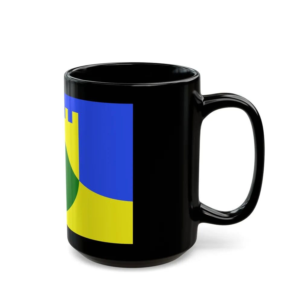 Flag of Mtarfa Malta - Black Coffee Mug-Go Mug Yourself