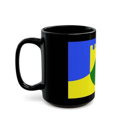 Flag of Mtarfa Malta - Black Coffee Mug-Go Mug Yourself