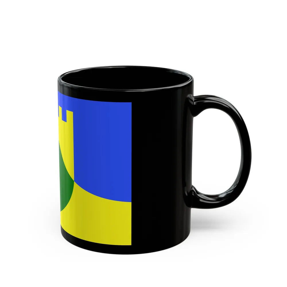 Flag of Mtarfa Malta - Black Coffee Mug-Go Mug Yourself