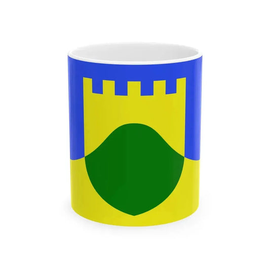 Flag of Mtarfa Malta - White Coffee Mug 11oz - Go Mug Yourself