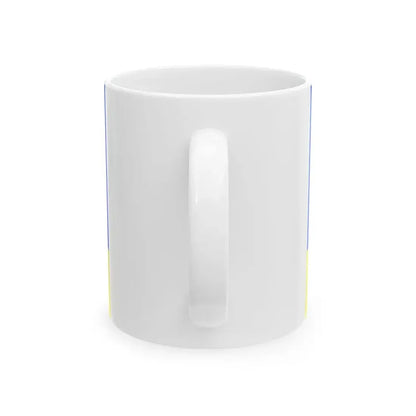 Flag of Mtarfa Malta - White Coffee Mug - Go Mug Yourself