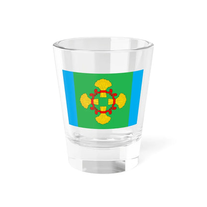 Flag of Mtsensk (Russia) Shot Glass 1.5oz 1.5oz - Go Mug Yourself