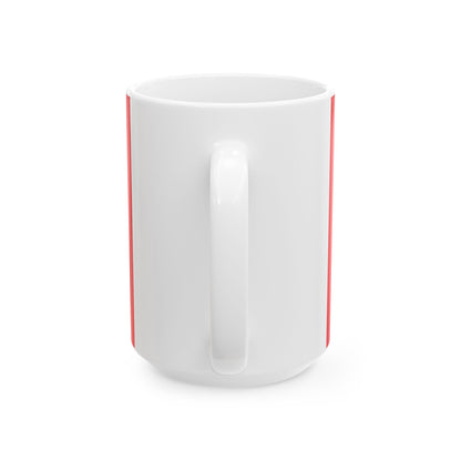 Flag of Mtskheta Municipality (Georgia) White Coffee Mug-Go Mug Yourself
