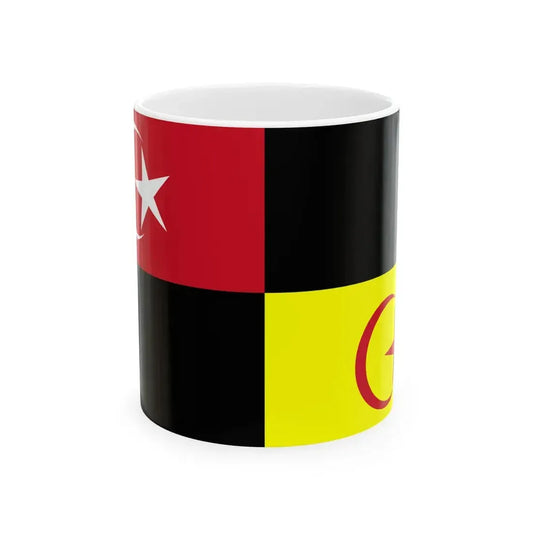Flag of Muar Johor (Malaysia) White Coffee Mug 11oz - Go Mug Yourself