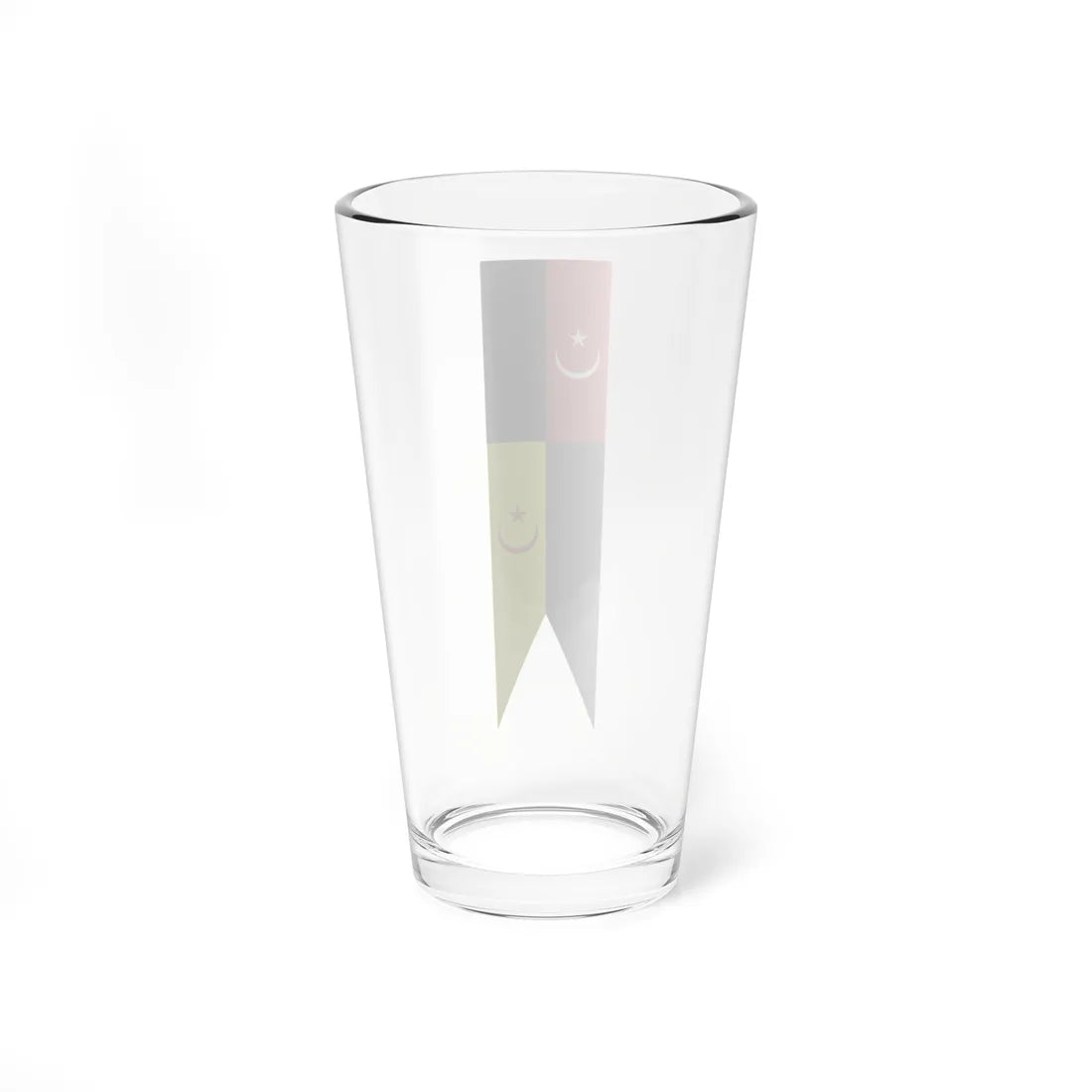 Flag of Muar Johor vertical (Malaysia) Pint Glass 16oz - Go Mug Yourself