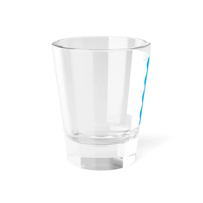 Flag of Muhu Parish (Estonia) Shot Glass 1.5oz - Go Mug Yourself