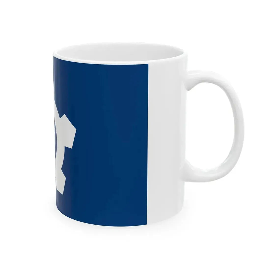 Flag of Muika Niigata 1957-2004 (Japan) White Coffee Mug - Go Mug Yourself